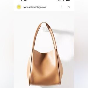 Anthropologie the hollace mini edition Tan Leather Women's Bag
